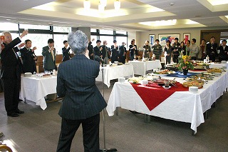 Graduation/send-off party for international students