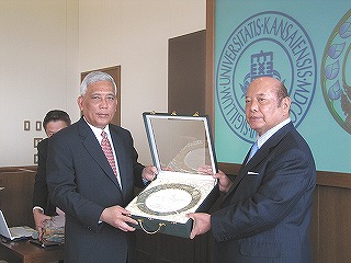 A visit of the President of the Supreme Court of Thailand