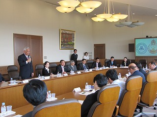 A visit of the President of the Supreme Court of Thailand