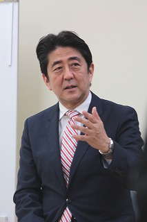 安倍総理との懇談会