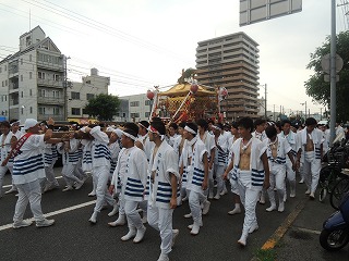 住吉祭り神輿渡御