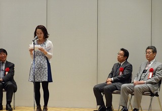 外国人留学生卒業歓送会