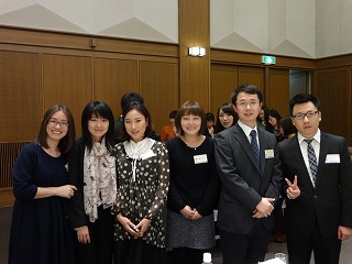 外国人留学生卒業歓送会