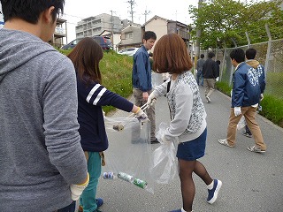 関大クリーン大作戦～大学周辺の清掃活動～