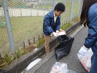 関大クリーン大作戦～大学周辺の清掃活動～