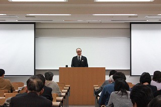 坂本武教授の最終講義