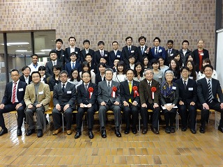 外国人留学生卒業歓送会