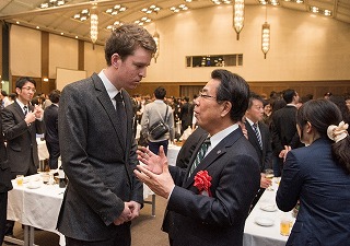 外国人留学生歓迎会を開催