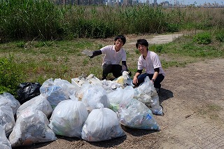 淀川掃除ボランティア