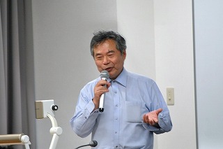 室﨑益輝客員教授講演会