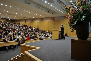 河田惠昭教授最終講義