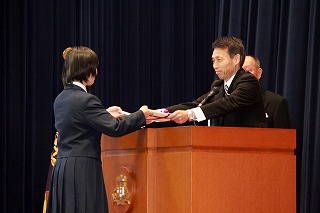 関西大学第一中学校卒業式