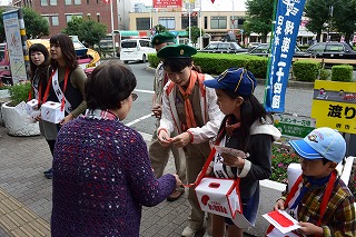 赤い羽根共同募金
