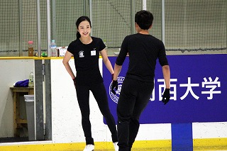 アイススケート公開練習