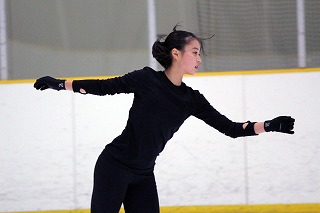 アイススケート公開練習