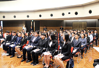 留学生別科入学式
