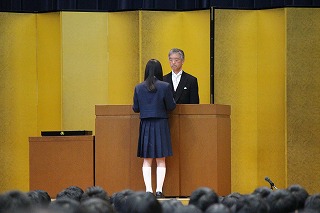1関西大学第一高等学校卒業式