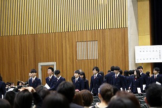 関西大学第一高等学校卒業式