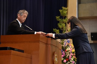 関西大学第一中学校卒業式