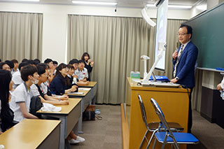 韓国の昌原SAPA高校の生徒らが来訪