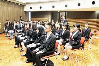 2018年度春学期関西大学留学生別科修了式