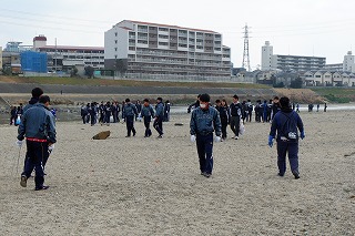 大和川清掃