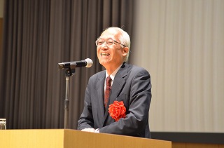 総合情報学部が創設25周年記念式典