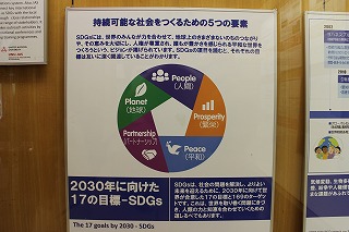 SDGsパネル展「パートナーシップでつくる私たちの世界」