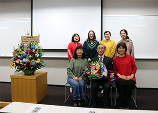 人間健康学部・黒田研二教授の最終講義を実施