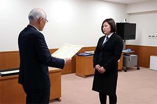 2019年度 学長奨励表彰授与式を挙行