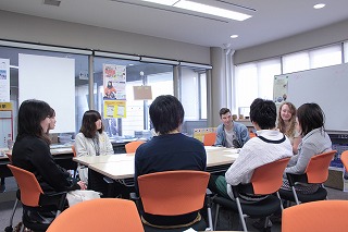 英語会話交流会の様子