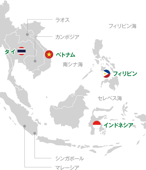 東南アジア地図