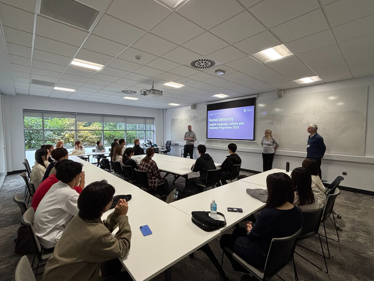 ヨーク大学での授業風景