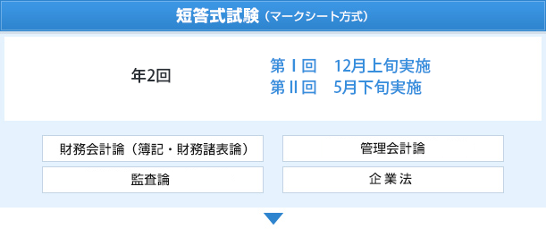 短答式試験（マークシート方式）