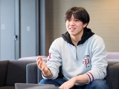 視野が広がった今、社会に出ることが楽しみです。