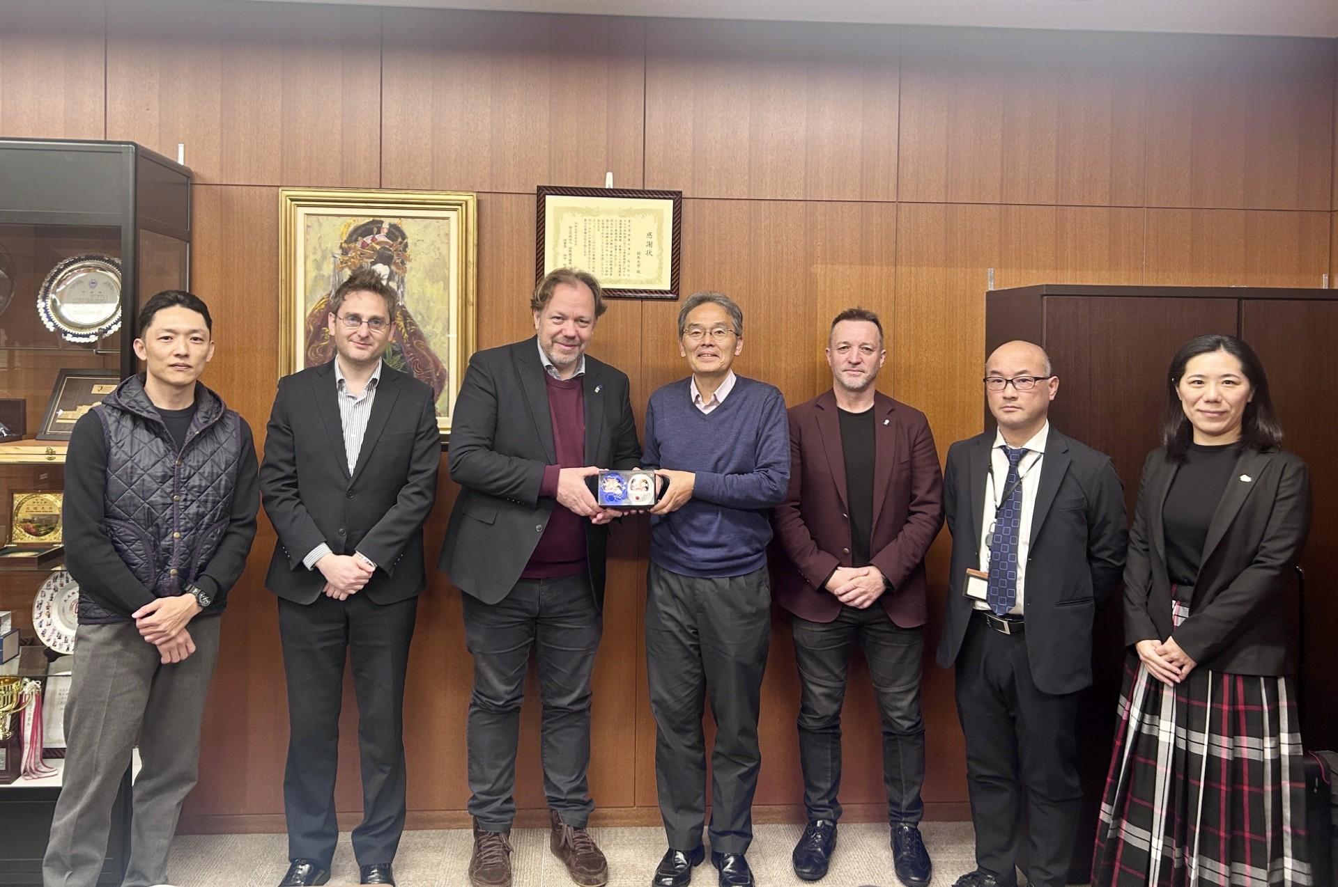 Visit from the Delegation of the European Union to Japan