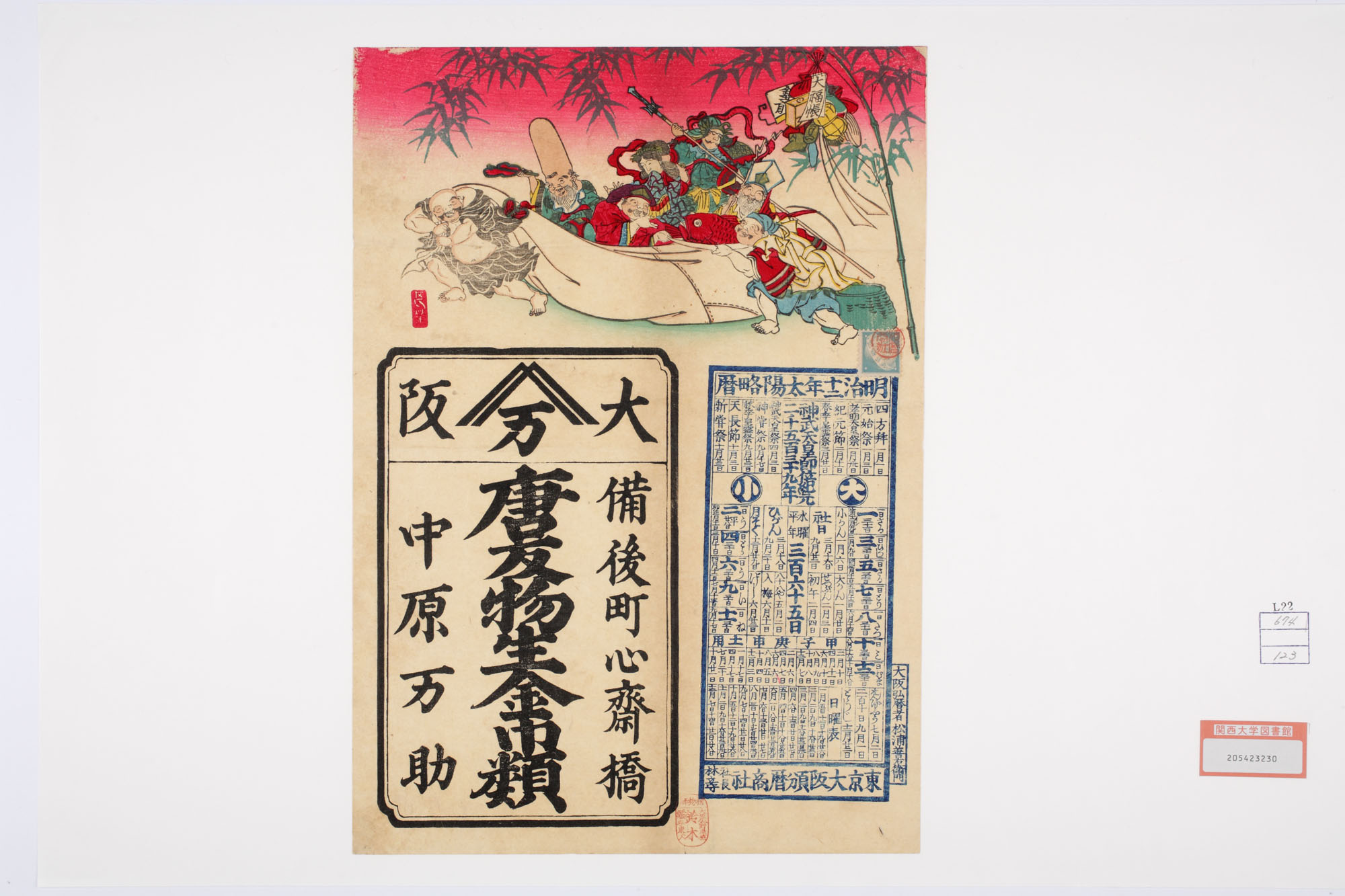 関西大学総合図書館所蔵 鬼洞文庫一枚摺データベース