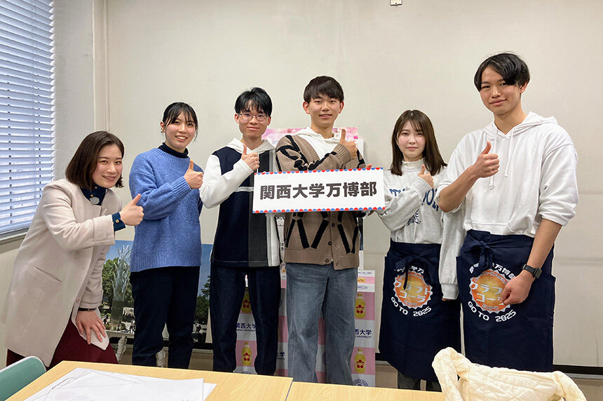 NHK大阪『ほっと関西』にて万博部が紹介されました！