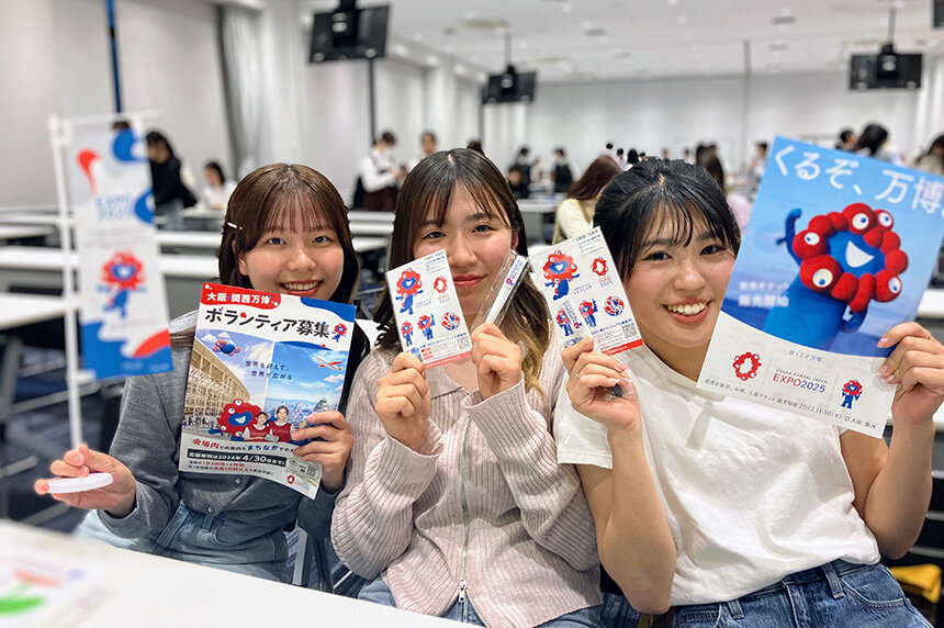 大阪・関西万博公式ボランティア説明会＠関大に600人超の学生・生徒が参加