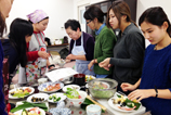 地域文化交流セミナー「お正月料理体験とくわい収穫体験」