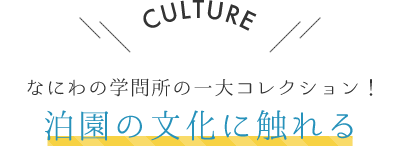 CULTURE なにわの学問所の一大コレクション！ 泊園の文化に触れる