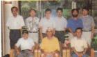 1998年夏、飛鳥文化研究所の部落問題研究班合宿での田宮先生（前列中央）