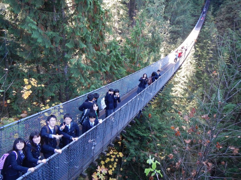 中等部３年 カナダ研修旅行を実施しました ６日目 関西大学中等部