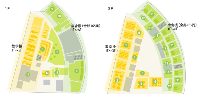 南千里国际校区1F 2F