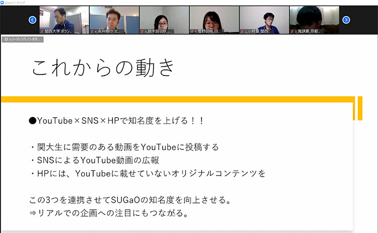 2020年度関西大学ピア・コミュニティ主催「他大学交流会　Peer-Kan's」