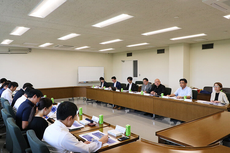 富山県庁大阪戦略プロジェクトチーム来訪