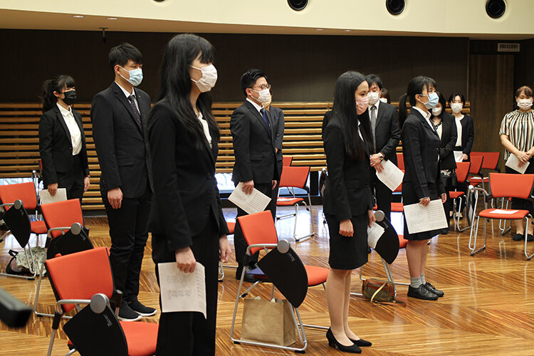 留学生別科春学期修了式