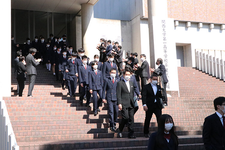 2022度関西大学第一高等学校卒業式