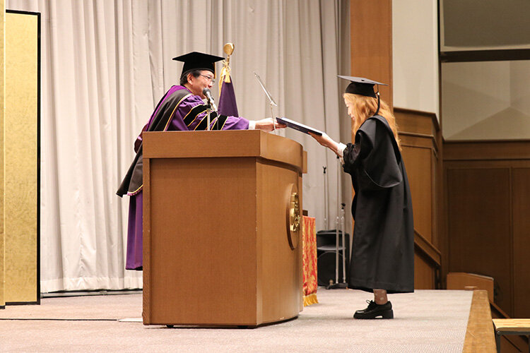 関西大学春学期卒業式および学位記授与式を挙行