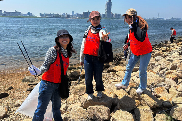 淀川清掃ボランティアを実施
